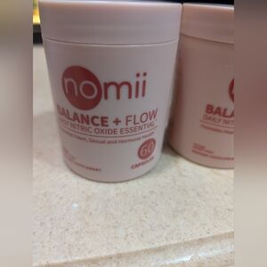 2 Jars Of Nomii Balance + Flow Capsules